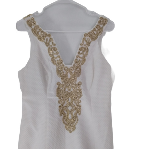 Lilly Pulitzer Suzette Resort White Shift Dress 6 - Picture 4 of 7